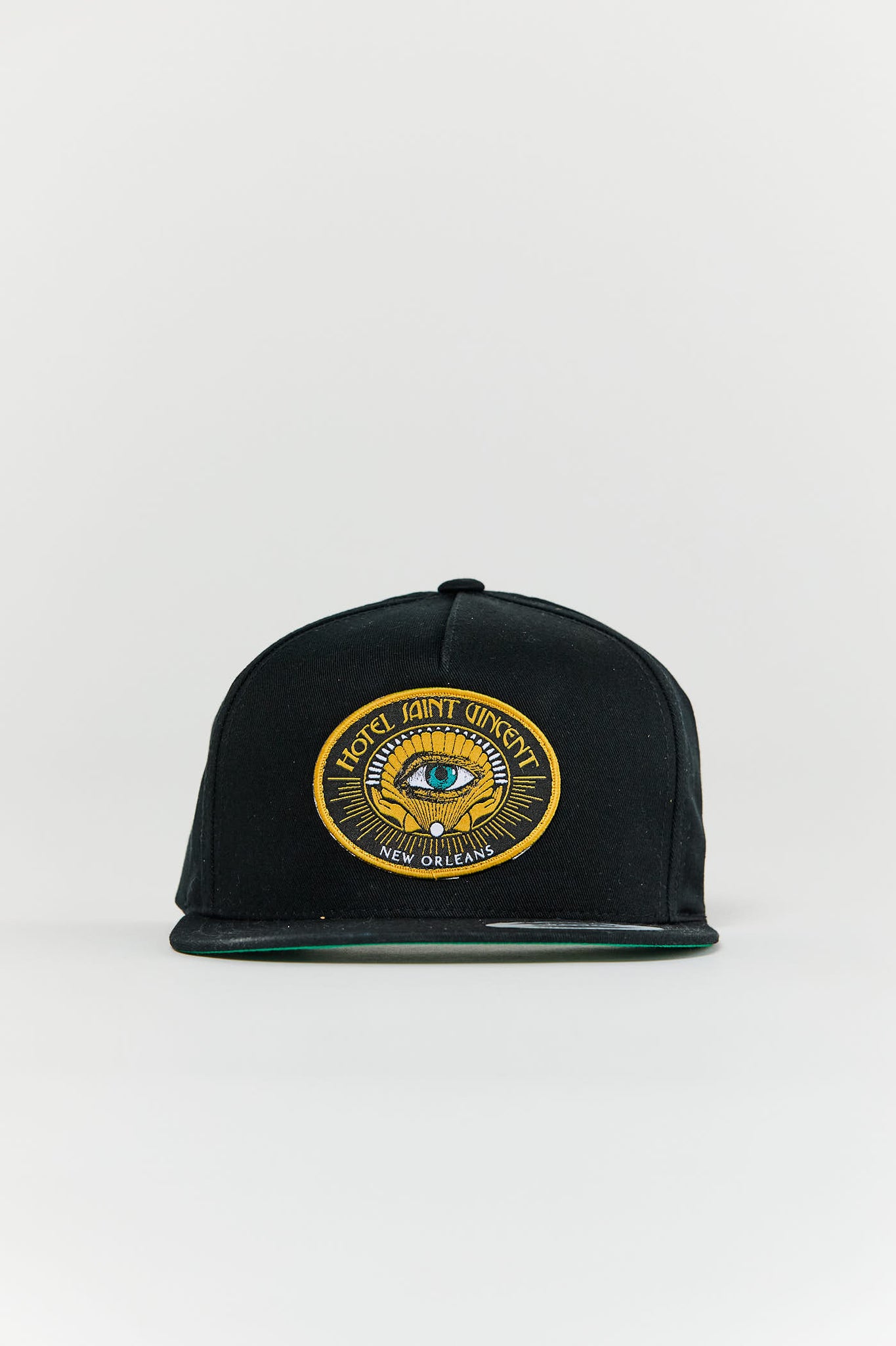 Black Snapback Baseball Cap